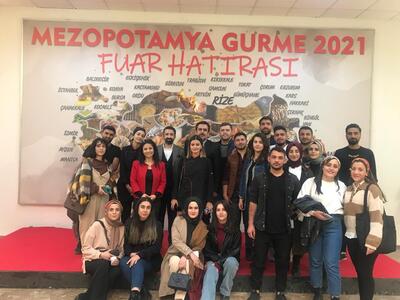 &quot;Yüksekokulumuz Üniversitemizi temsilen Şırnak’ın yöresel yemekleriyle Mezopotamya Gurme ve Yöresel Lezzetler Fuarı’na katıldı.&quot;