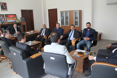 Yüksekokulumuza Daire Başkanlarından Ziyaret...